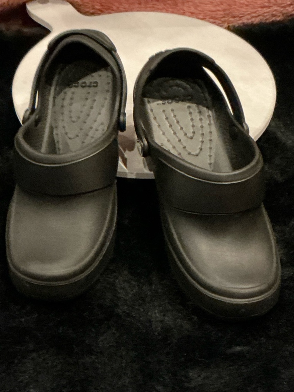 CROCS Mercy Work Clog with Heel Strap Size 7